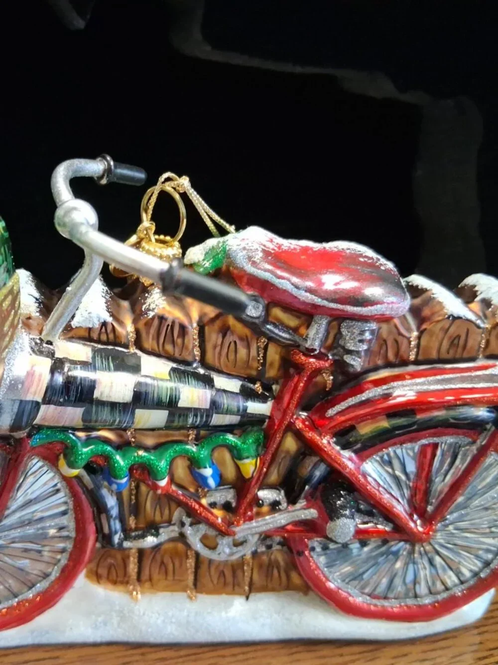 MacKenzie-Childs Bicycle Ornament - BNIB